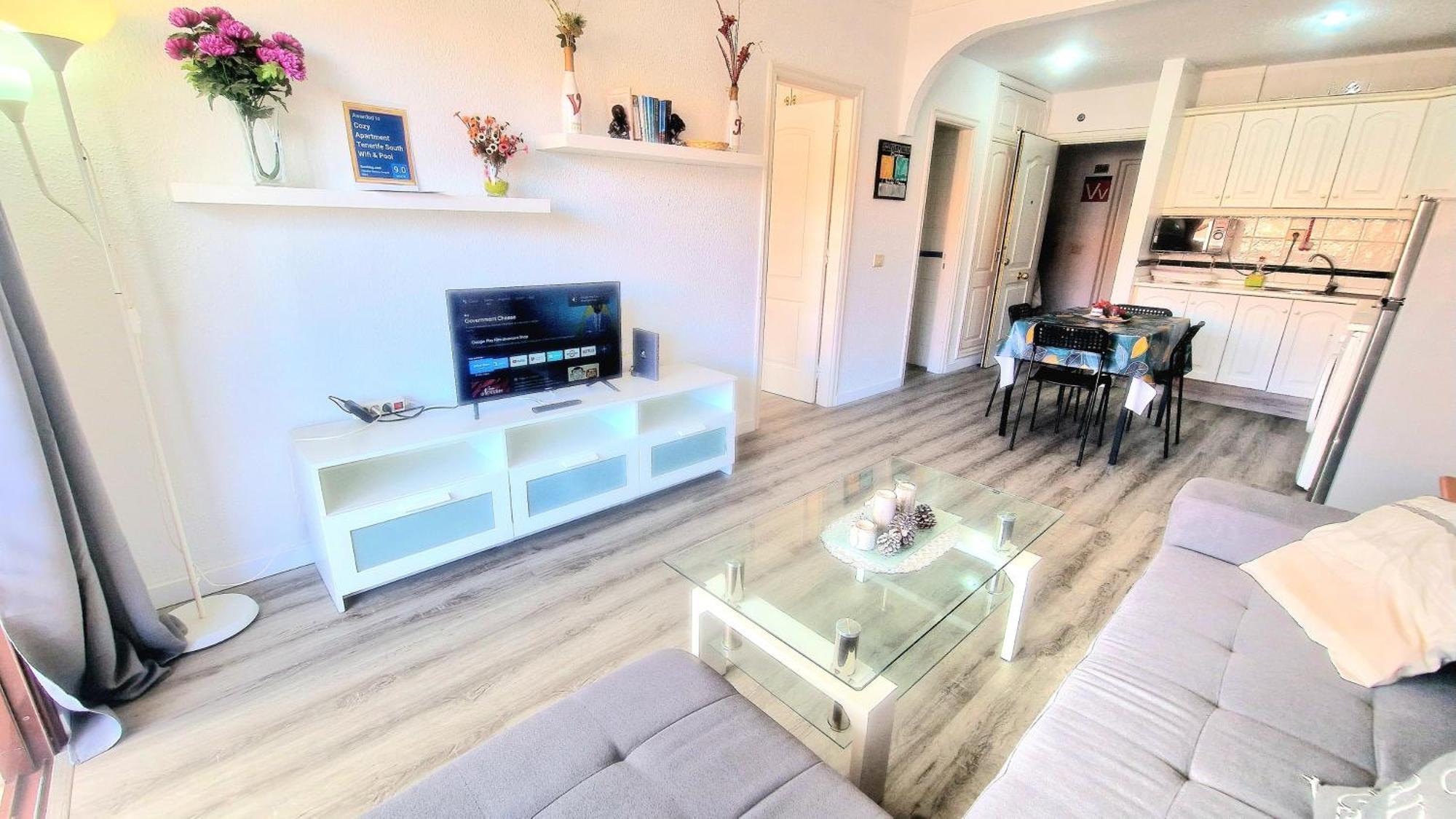 קוסטה דל סילנסיו Cozy Apartment Tenerife South Wifi & Pool מראה חיצוני תמונה